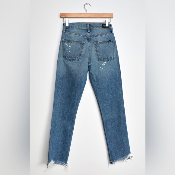 NWT NOEND Anthropologie Newport Slim Straight Jean in Beach - Picture 4 of 12